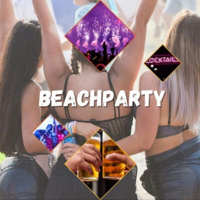 Een strandfeest of beachparty is bij uitstek geschikt als u een zomers personeelsfeest of bedrijfsuitje wilt organiseren. Het strand is immers de ideale omgeving voor jullie Party of bedrijfsuitje. BeachEvents.nl laat jullie in echte Party Sferen belanden. Als geen ander weten wij de sfeer te creëren die het beste bij jullie gasten past. Van strak Ibiza Hip tot jaren zeventig Disco Inferno Disco. Laat ons met jullie meedenken voor een strandfeest, beachparty of bedrijfsuitje waar men jaren later nog over zal praten.