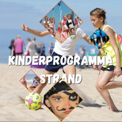 Onze kinderprogramma's op het strand zijn fantastisch om je kinderen actief te houden terwijl ze heel veel plezier hebben. Per leeftijdscategorie gaan wij uit van verschillende thema's & games. Deze kids activiteiten zijn ideaal om te combineren met een programma voor volwassenen zoals onze We Robinson Experience of Crazy Games.