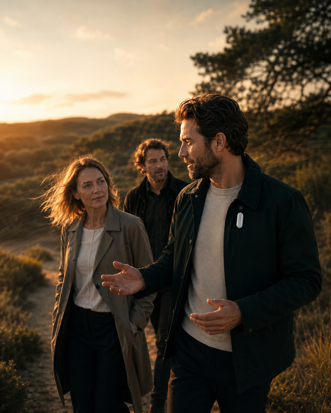 Wandelen en in gesprek in de duinen
